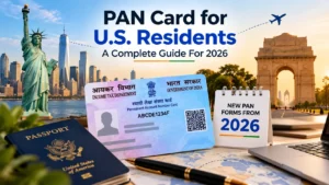 PAN number obtaining guide for U.S. applicants
