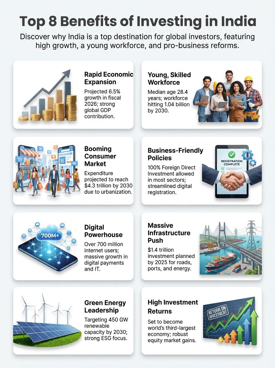 Benefits Of Investing In India